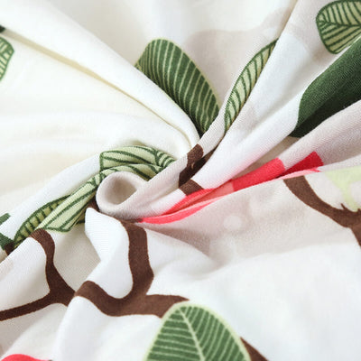 Kvetinový Poťah Na Stoličku (Zeleno-Ružový)