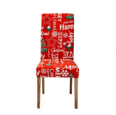 Poťah Na Stoličku Snehová Vločka