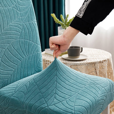 Vodotesný Poťah Na Stoličku Sky Blue Leaf