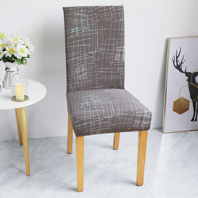 Moderný Poťah Na Stoličku (Hnedý)