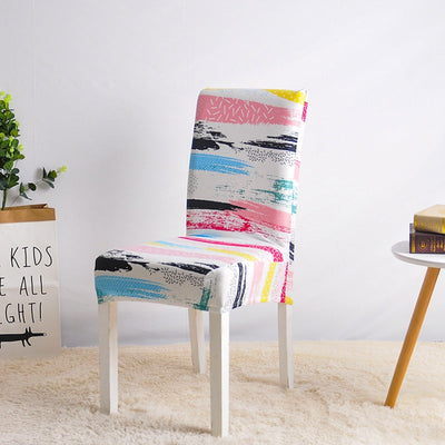 Moderný Poťah Na Stoličku (Viacfarebný)