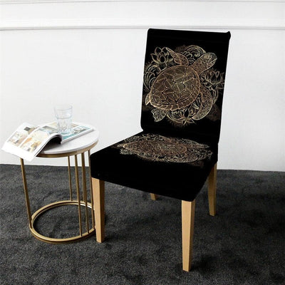 Poťah Na Stoličku Zlatá Korytnačka