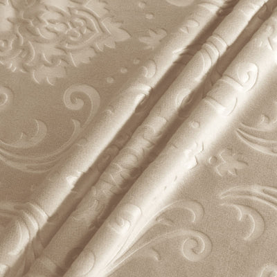 Beige Lily Velvet Poťah Na Stoličku