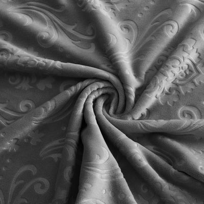 Poťah Na Stoličku Lys Velvet Charcoal Grey