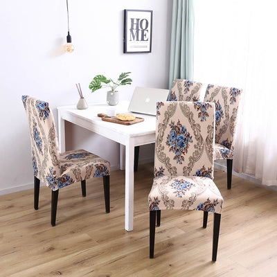 Vintage Béžový Poťah Na Stoličku