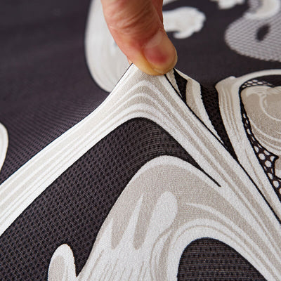 Vintage Čierny Poťah Na Stoličku