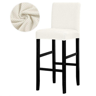 Obyčajný Biely Poťah Na Barovú Stoličku