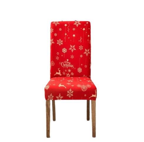 Poťah Na Stoličku Red Christmas Deer