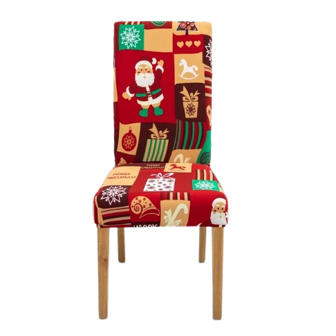 Vianočný Dekoratívny Poťah Na Stoličku
