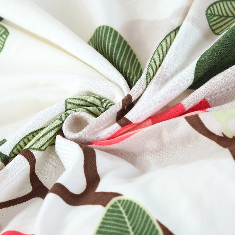 Kvetinový Poťah Na Stoličku (Zeleno-Ružový)