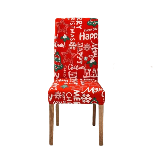 Poťah Na Stoličku Snehová Vločka