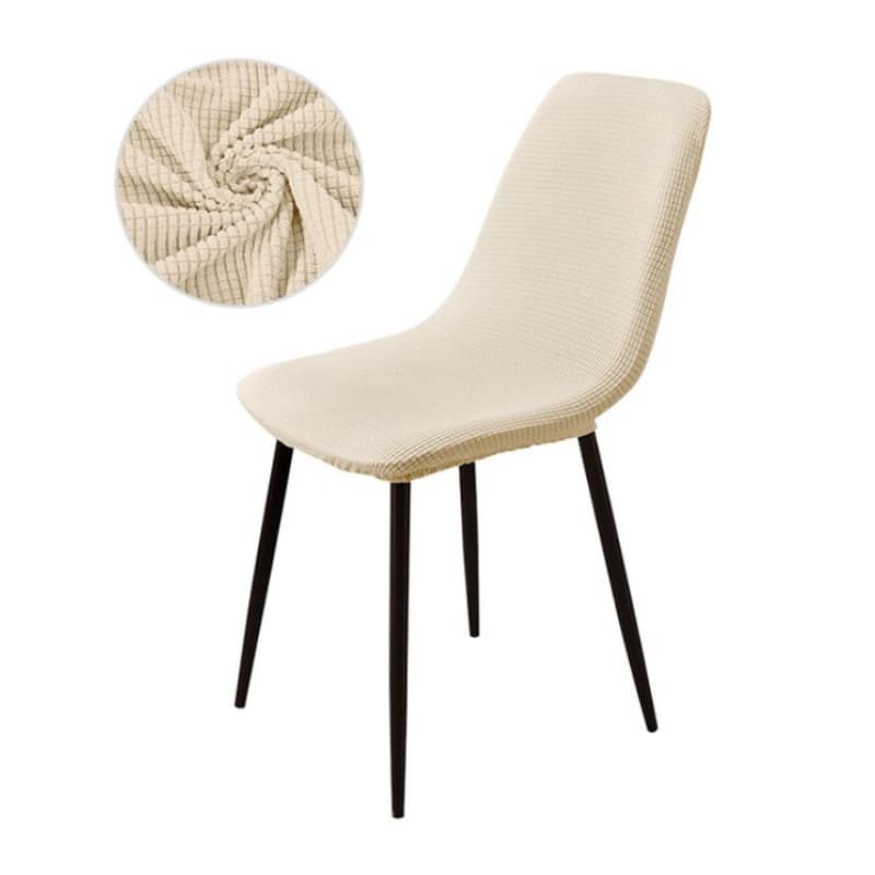 Šampanské Biele Škandinávske Poťahy Na Stoličku