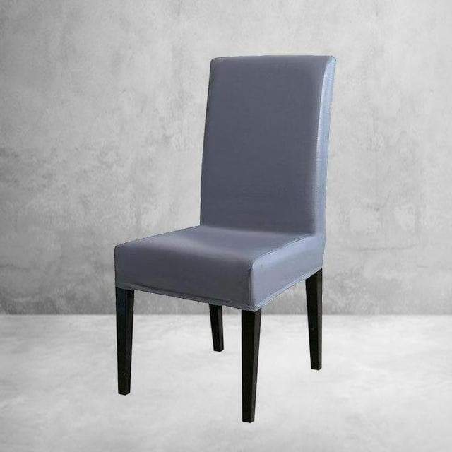 Sivý Poťah Na Stoličku Z Umelej Kože