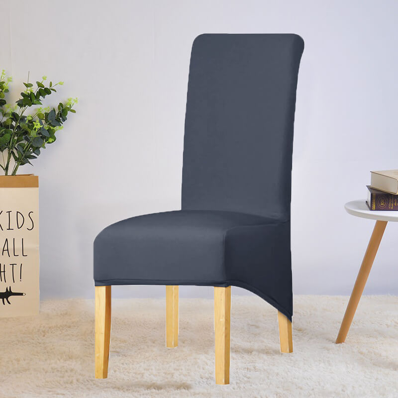 Xl Poťah Na Stoličku Antracitovo Sivý