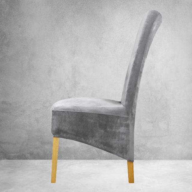 Poťah Na Stoličku Xl Grey Velvet